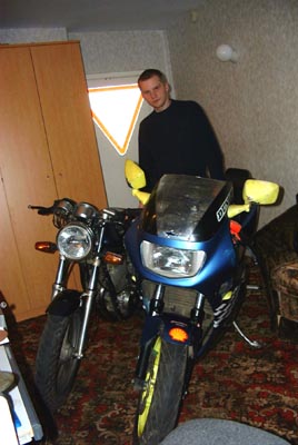 Мотоцикл HONDA VFR400R в ремонте (Elfовский)